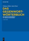 Buchcover Das Gegenwort-Wörterbuch