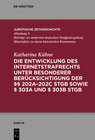 Buchcover Die Entwicklung des Internetstrafrechts