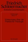 Buchcover Vorlesungen über die Praktische Theologie