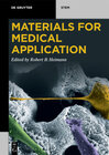 Buchcover Materials for Medical Application