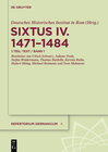 Buchcover Repertorium Germanicum. Sixtus IV. (1471–1484) / Text