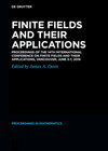 Buchcover Finite Fields and their Applications