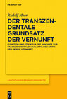 Buchcover Der transzendentale Grundsatz der Vernunft