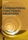 Buchcover Combinatorial Functional Equations