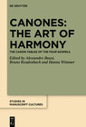 Buchcover Canones: The Art of Harmony