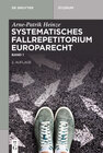Buchcover Systematisches Fallrepetitorium Europarecht