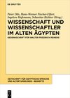 Buchcover Wissenschaft und Wissenschaftler im Alten Ägypten