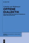 Buchcover Offene Dialektik
