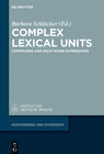 Buchcover Complex Lexical Units