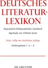 Buchcover Deutsches Literatur-Lexikon / A – E