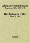 Buchcover Akten der Reichskanzlei, Regierung Hitler 1933-1945 / 1943