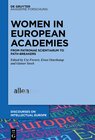 Women in European Academies width=