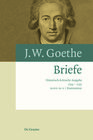 Buchcover Johann Wolfgang von Goethe: Briefe / Briefe 1794–1795