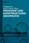 Buchcover Prosodie und Konstruktionsgrammatik