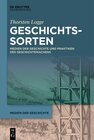 Buchcover Geschichtssorten