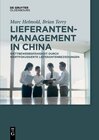 Buchcover Lieferantenmanagement in China