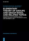 Buchcover Elementary Theory of Groups and Group Rings, and Related Topics