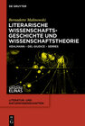 Buchcover Literarische Wissenschaftsgeschichte und Wissenschaftstheorie