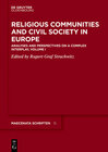 Religious Communities and Civil Society in Europe width=