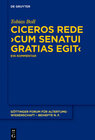 Buchcover Ciceros Rede ›cum senatui gratias egit‹