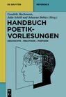 Buchcover Handbuch Poetikvorlesungen