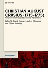 Buchcover Christian August Crusius (1715–1775)