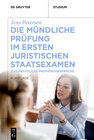 Buchcover Die mündliche Prüfung im ersten juristischen Staatsexamen