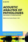 Buchcover Acoustic Analysis of Pathologies