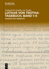 Buchcover von Trotha: Tagebuch & Fotoalbum und Faksimile / Lothar von Trotha: Tagebuch, Band 1–5