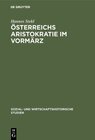 Buchcover Österreichs Aristokratie im Vormärz