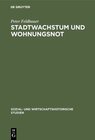 Buchcover Stadtwachstum und Wohnungsnot