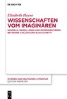 Buchcover Wissenschaften vom Imaginären