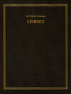 Buchcover Gottfried Wilhelm Leibniz: Sämtliche Schriften und Briefe. Politische Schriften / 1701-1702