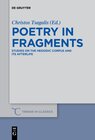 Buchcover Poetry in Fragments