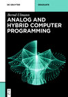 Buchcover Analog and Hybrid Computer Programming