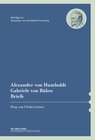 Buchcover Alexander von Humboldt / Gabriele von Bülow, Briefe