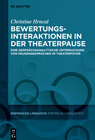 Buchcover Bewertungsinteraktionen in der Theaterpause