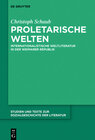 Buchcover Proletarische Welten