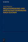 Buchcover Rechtsordnung und Wirtschaftsordnung nach Eucken