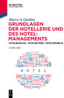 Buchcover Grundlagen der Hotellerie und des Hotelmanagements