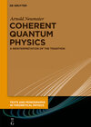 Buchcover Coherent Quantum Physics