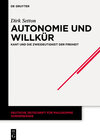 Buchcover Autonomie und Willkür
