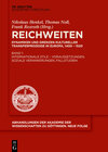Buchcover Reichweiten / Internationale Stile – Voraussetzungen, soziale Verankerungen, Fallstudien