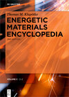 Buchcover Thomas M. Klapötke: Energetic Materials Encyclopedia / O - Z