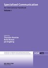 Buchcover Specialized Communication