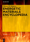 Buchcover Thomas M. Klapötke: Energetic Materials Encyclopedia / E - N