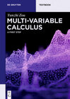 Buchcover Multi-Variable Calculus