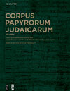 Buchcover Corpus Papyrorum Judaicarum / [The Ptolemaic Period (323 BCE–30 BCE)]