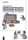 Buchcover Sakraler Rausch, profaner Rausch