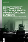 Buchcover Centralverein deutscher Staatsbürger jüdischen Glaubens